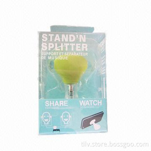 Stereo Headphone splitter with holder for Nokia